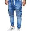 Brandneu 🔥 Hosen Behype Cargo-Jogger - MPDENVER In Hellblau Günstig Kaufen 🔔