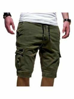 Besorgen 👏 Hosen Behype Cargo-Shorts SEAN In Khaki Günstig Kaufen 🥰