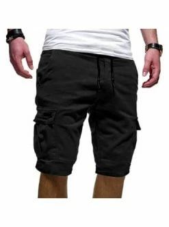 Budget ✨ Hosen Behype Cargo-Shorts SEAN In Schwarz Günstig Kaufen 🌟
