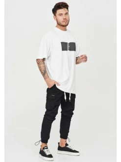 Brandneu 👍 Hosen Behype Cargohose YONAH In Schwarz Günstig Kaufen 🎁 -Behype Verkäufe behype cargohose yonah in schwarz 2