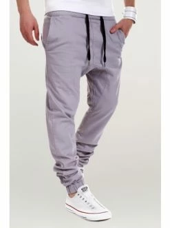 Besorgen 😍 Hosen Behype Chino-Hose LUKE In Grau Günstig Kaufen 💯 -Behype Verkäufe behype chino hose luke in grau 1