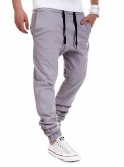 Besorgen 😍 Hosen Behype Chino-Hose LUKE In Grau Günstig Kaufen 💯 -Behype Verkäufe behype chino hose luke in grau 3