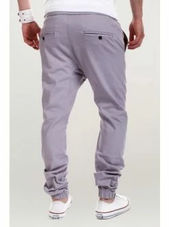 Besorgen 😍 Hosen Behype Chino-Hose LUKE In Grau Günstig Kaufen 💯 -Behype Verkäufe behype chino hose luke in grau 4