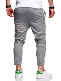 Bestpreis 😀 Hosen Behype Chino-Hose Madrid In Grau Günstig Kaufen ❤️ -Behype Verkäufe behype chino hose madrid in grau 4