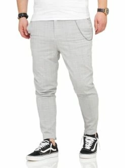 Neu 💯 Hosen Behype Chino-Hose - SEATTLE In Hellgrau Günstig Kaufen 😍