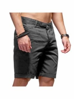 Beste Bewertungen von 🔥 Hosen Behype Chino-Shorts Smith In Dunkelgrau Günstig Kaufen 🤩
