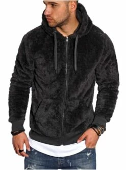 Am billigsten ⭐ Sweat & Fleece Behype Fleecejacke Teddy-NZ In Schwarz Günstig Kaufen 🥰