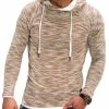 Bester Verkauf 🎁 Sweat & Fleece Behype Hoodie B-JOHN In Beige Günstig Kaufen 🎉