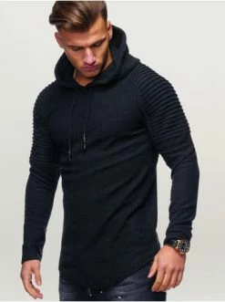 Aktion 🌟 Sweat & Fleece Behype Hoodie B-LEON In Schwarz Günstig Kaufen 🔥