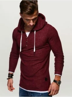 Top 10 👍 Sweat & Fleece Behype Hoodie HENRAY In Weinrot Günstig Kaufen ❤️