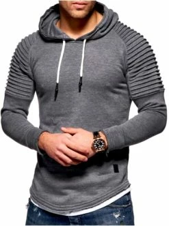 Brandneu 🛒 Sweat & Fleece Behype Hoodie NILO In Dunkelgrau Günstig Kaufen 🔥