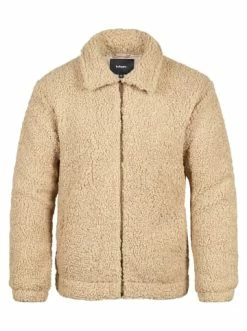 Rabatt 🤩 Sweat & Fleece Behype Jacke Bomber In Beige Günstig Kaufen 🔥