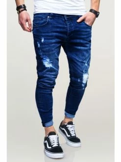 Rabatt 💯 Behype 👖 Jeans EIKE In Dunkelblau Günstig Kaufen 🔔