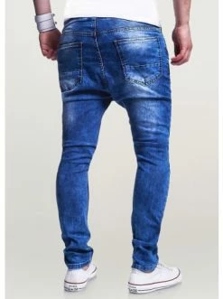 Budget 🌟 Behype 👖 Jeans Mood In Blau Günstig Kaufen 👏 -Behype Verkäufe behype jeans mood in blau 4