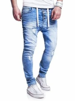 Billig ⌛ Behype 👖 Jeans Mood In Hellblau Günstig Kaufen 🥰 -Behype Verkäufe behype jeans mood in hellblau 3