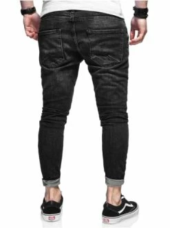 Billig ✨ Behype 👖 Jeans ODIN In Schwarz Günstig Kaufen ✔️ -Behype Verkäufe behype jeans odin in schwarz 5