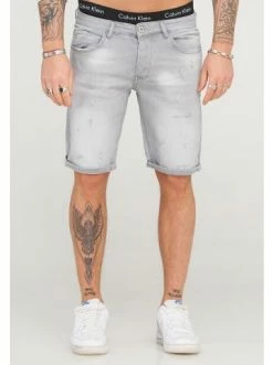 Aktion 🎁 Hosen Behype 👖 Jeans-Shorts LUSIEN In Grau Günstig Kaufen 🤩