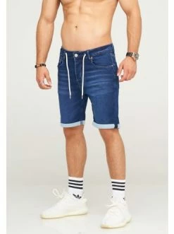 Bestes Angebot 🔥 Hosen Behype 👖 Jeans-Shorts MAKAY In Blue Günstig Kaufen ⭐