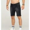 Budget 🛒 Hosen Behype 👖 Jeans-Shorts MALAY In Black Günstig Kaufen 👍