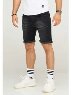 Budget 🛒 Hosen Behype 👖 Jeans-Shorts MALAY In Black Günstig Kaufen 👍 -Behype Verkäufe behype jeans shorts malay in black 2