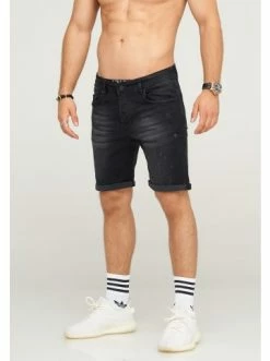 Budget 🛒 Hosen Behype 👖 Jeans-Shorts MALAY In Black Günstig Kaufen 👍
