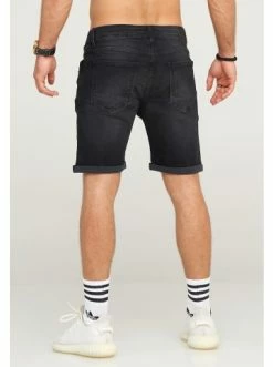 Budget 🛒 Hosen Behype 👖 Jeans-Shorts MALAY In Black Günstig Kaufen 👍 -Behype Verkäufe behype jeans shorts malay in black 3