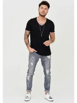 Bester Verkauf 😀 Behype 👖 Jeans SLY In Grau Günstig Kaufen 🌟 -Behype Verkäufe behype jeans sly in grau 2