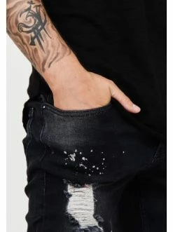 Bestpreis 🧨 Behype 👖 Jeans SLY In Schwarz Günstig Kaufen 💯 -Behype Verkäufe behype jeans sly in schwarz 7