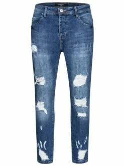 Großhandel ⭐ Behype 👖 Jeanshose Dino In Blau Günstig Kaufen 👍