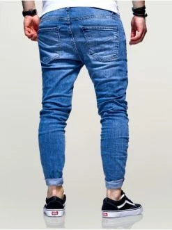 Großhandel ⭐ Behype 👖 Jeanshose Dino In Blau Günstig Kaufen 👍 -Behype Verkäufe behype jeanshose dino in blau 5