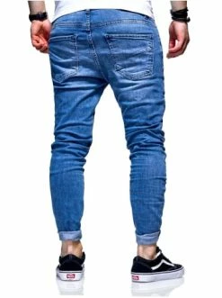 Großhandel ⭐ Behype 👖 Jeanshose Dino In Blau Günstig Kaufen 👍 -Behype Verkäufe behype jeanshose dino in blau 6