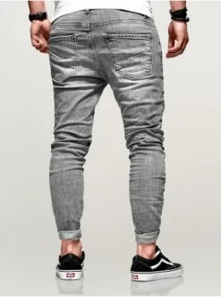 Bester Verkauf 🧨 Behype 👖 Jeanshose Dino In Grau Günstig Kaufen 🔥 -Behype Verkäufe behype jeanshose dino in grau 3