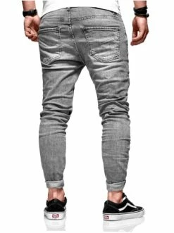 Bester Verkauf 🧨 Behype 👖 Jeanshose Dino In Grau Günstig Kaufen 🔥 -Behype Verkäufe behype jeanshose dino in grau 4