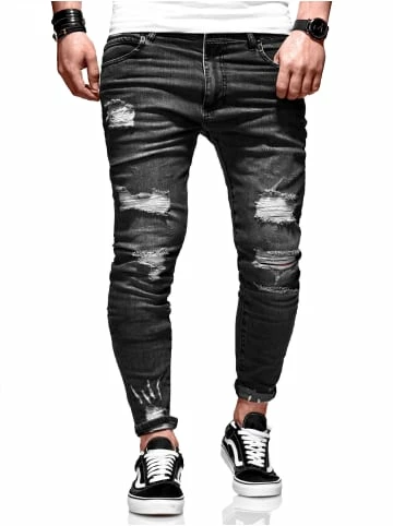 Schlussverkauf 🔔 Behype 👖 Jeanshose Dino In Schwarz Günstig Kaufen 😍 3 Schlussverkauf 🔔 Behype 👖 Jeanshose Dino In Schwarz Günstig Kaufen 😍 – Bild 3