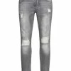 Beste Bewertungen von 🛒 Behype 👖 Jeanshose SPIKE In Grau Günstig Kaufen 🌟