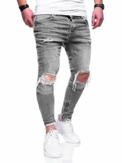 Beste Bewertungen von 🛒 Behype 👖 Jeanshose SPIKE In Grau Günstig Kaufen 🌟 -Behype Verkäufe behype jeanshose spike in grau 4