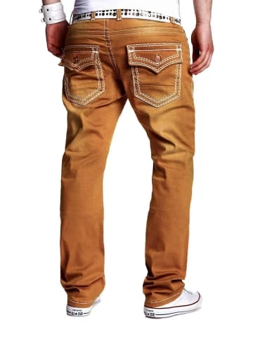 Bestpreis 😀 Behype 👖 Jeanshose Stitch In Braun Günstig Kaufen 🧨 4 Bestpreis 😀 Behype 👖 Jeanshose Stitch In Braun Günstig Kaufen 🧨 – Bild 4