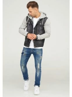 Beste Bewertungen von 💯 Jacken & Mäntel Behype 👖 Jeansjacke MIKAY In Schwarz Günstig Kaufen 🛒 -Behype Verkäufe behype jeansjacke mikay in schwarz 2