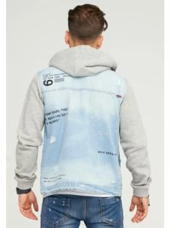 Billig 👏 Jacken & Mäntel Behype 👖 Jeansjacke MIRKUS In Hellblau Günstig Kaufen 😍 -Behype Verkäufe behype jeansjacke mirkus in hellblau 3