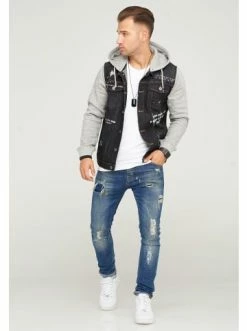 Rabatt 🧨 Jacken & Mäntel Behype 👖 Jeansjacke MIRKUS In Schwarz Günstig Kaufen ⭐ -Behype Verkäufe behype jeansjacke mirkus in schwarz 2