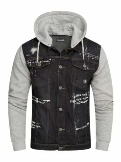 Rabatt 🧨 Jacken & Mäntel Behype 👖 Jeansjacke MIRKUS In Schwarz Günstig Kaufen ⭐