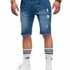 Bestes Angebot 🔥 Hosen Behype 👖 Jeansshorts AXEL In Blau Günstig Kaufen 🔥