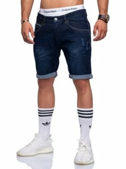 Bestes Angebot 💯 Hosen Behype 👖 Jeansshorts TILL In Dunkelblau Günstig Kaufen 👍 -Behype Verkäufe behype jeansshorts till in dunkelblau 1