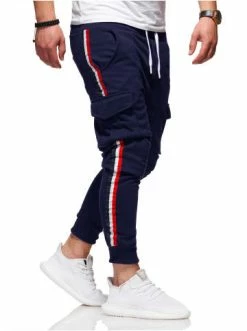 Bestpreis 🌟 Hosen Behype Jogginghose ELIAS In Dunkelblau Günstig Kaufen 🎉