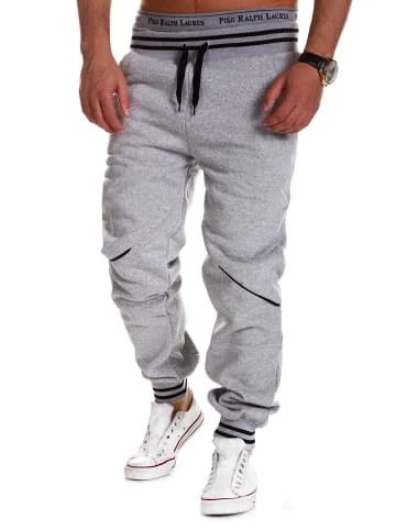 Billig 🥰 Hosen Behype Jogginghose STRIPE In Grau Günstig Kaufen ⭐ 1 Billig 🥰 Hosen Behype Jogginghose STRIPE In Grau Günstig Kaufen ⭐