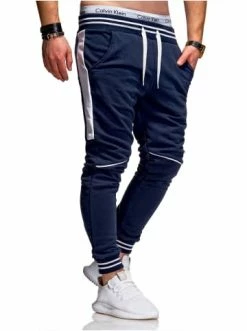 Blitzangebot 🧨 Hosen Behype Jogginghose SYDER In Dunkelblau Günstig Kaufen 👏