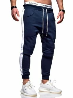 Bestpreis 🎁 Hosen Behype Jogginghose TRACK In Navy Günstig Kaufen 🤩