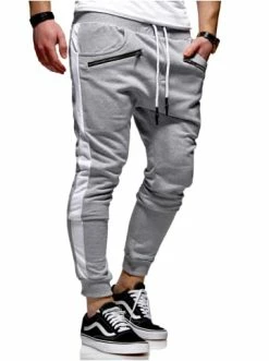 Besorgen 😉 Hosen Behype Jogginghose TRACK-ZIP In Grau Günstig Kaufen ⭐