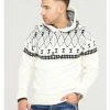 Beste Bewertungen von 🛒 Pullover & Cardigans Behype Kapuzenpullover BHCHRIS In Ecru Günstig Kaufen ⭐