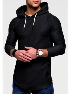 Budget 🎉 Sweat & Fleece Behype Kapuzenpullover - BHHORNELL In Schwarz Günstig Kaufen ✔️